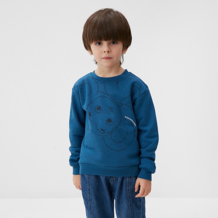 Толстовка детская KAFTAN «Чебурашка» р. 34 (122-128 см) - Фото 1