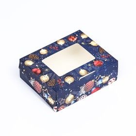 Коробка подарочная новогодняя складная «Игрушки», 10?8?3.5 см (комплект 20 шт)