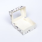 Коробка подарочная новогодняя складная «Ёлки», 10×8×3.5 см - Фото 4