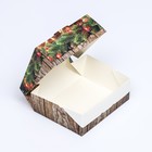 Коробка подарочная новогодняя складная «Огни», 10×8×3.5 см - Фото 4