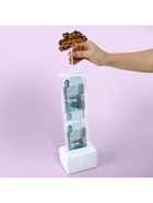 Коробка для маскировки денег в торте «С Днем Рождения», 11×8×6 см - Фото 3