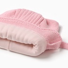 Шапка детская с ушками MINAKU р-р 44-46, цвет нежно-розовый 9942969