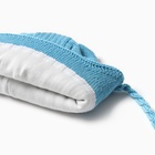 Шапка детская с ушками MINAKU р-р 35-40, цвет морской-волны 9942975