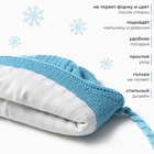 Шапка детская с ушками MINAKU р-р 46-48, цвет морской-волны 9942978