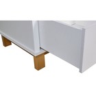 Шкаф трехсекционный Polini kids Simple 3415, с ящиками, цвет белый-натуральный - фото 123140769