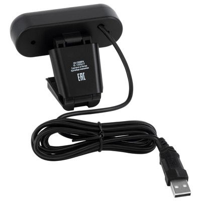 Камера Web Оклик OK-C008FH, 2 Мп, 1920×1080, USB 2.0, с микрофоном, чёрная