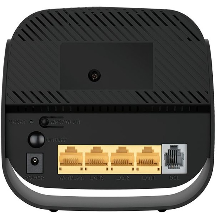 Роутер беспроводной D-Link DSL-2640U/R1A N150 ADSL2+/VDSL2 черный - фото 51488047