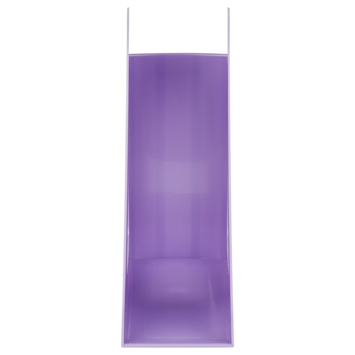 Лоток для бумаг вертикальный СТАММ "Фаворит", фиолетовый, ширина 90 мм