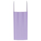 Лоток для бумаг вертикальный Стамм "Фаворит", пластиковый, ширина 90 мм, фиолетовый - Фото 4