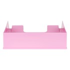 Лоток для бумаг горизонтальный СТАММ "Фаворит", розовый - фото 7870314