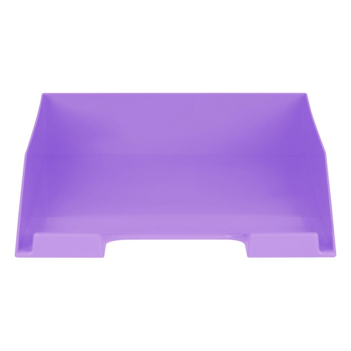 Лоток для бумаг горизонтальный СТАММ "Фаворит", фиолетовый