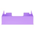 Лоток для бумаг горизонтальный СТАММ "Фаворит", фиолетовый - фото 7870320