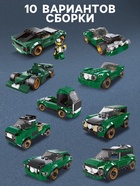 Конструктор машина 10 в 1 UNICON Mechanics, 195 деталей, 6+ - Фото 3