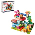 Конструктор Шарики «Зоо-горка», 210 деталей - Фото 1