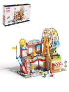 Конструктор Город «Парк аттракционов», 194 детали - Фото 2