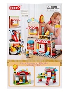 Конструктор Город «Парк аттракционов», 194 детали - Фото 5