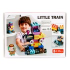 Конструктор ЖД «Поезд алфавит», 34 детали - Фото 4