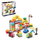 Конструктор Город «Заправка», 105 деталей - Фото 1