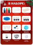 Набор для опытов «Большой новогодний подарок», 40 опытов - Фото 4