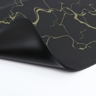 Коврик силиконовый под миску, 40 х 30 см, черный мрамор - фото 7870676