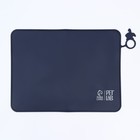 Коврик силиконовый под миску, 40×30 см, синий - Фото 2