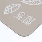 Коврик силиконовый под миску, 40 х 30 см, серый - фото 7870688