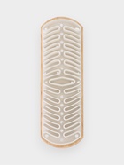 Щётка для замшевой обуви LaDо́m, буковое дерево, 12.3×4.3×3 см, бежевая - Фото 8