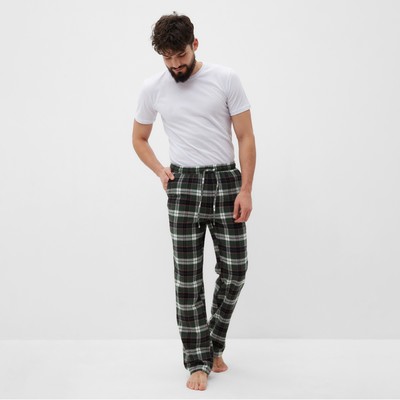 Брюки мужские домашние KAFTAN размер 52, зелёный