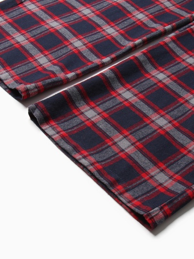 Пижама женская (рубашка, брюки) KAFTAN, размер 40-42, синяя
