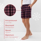 Шорты мужские домашние KAFTAN размер 50, синие - Фото 2