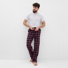 Брюки мужские домашние KAFTAN размер 50, синий - Фото 2