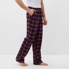 Брюки мужские домашние KAFTAN размер 52, синий - Фото 4