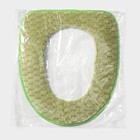 Чехол на сиденье для унитаза на липучках, цвет МИКС - Фото 7
