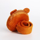 Кошелёк-браслет на молнии, рыжий - Фото 4