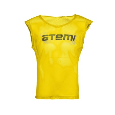 Манишка тренировочная Atemi, цвет желтый, ATRB-001SS23-YLW, размер XL