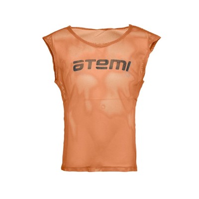 Манишка тренировочная Atemi, цвет оранжевый, ATRB-001SS23-ORG, размер XL