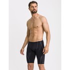 Плавки-шорты мужские спортивные Atemi TSAP01BK, антихлор, цвет черный, размер 56 - Фото 4