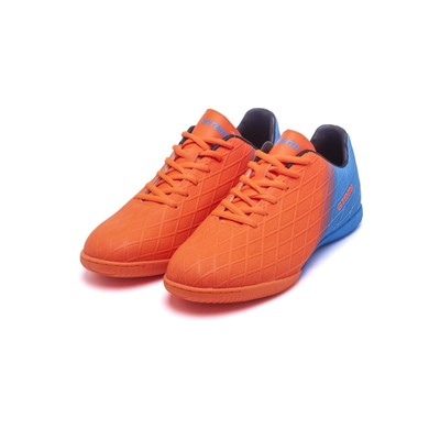 Бутсы футбольные Atemi SBA-005 INDOOR KIDS, цвет  оранжевый/ голубой, размер 35