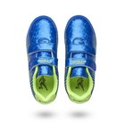 Бутсы футбольные Atemi SBA-006 INDOOR KIDS, цвет  синий/ ярко-салатовый, размер 30 - Фото 8