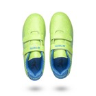 Бутсы футбольные Atemi SBA-006 INDOOR KIDS, цвет  ярко-салатовый/ синий, размер 35 - Фото 2