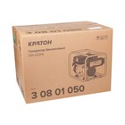Генератор бензиновый Кратон GG-2200L, 1.8/2 кВт, 220 В, 3.6 л, 3600 об/мин, ручной старт - Фото 6