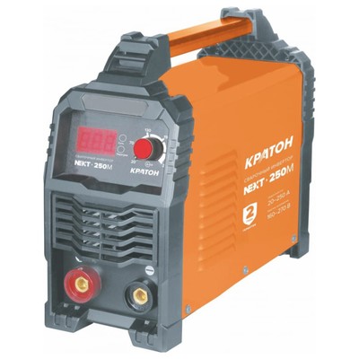 Инвертор сварочный Кратон NEXT-250М, 160/220 В, 20-250 А, 10.3 кВт, d=1.6-5.0 мм