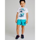 Комплект для мальчика: футболка, брюки, рост 104 см - фото 109993394