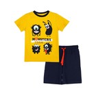 Комплект для мальчика: футболка, брюки, рост 104 см - фото 109993410