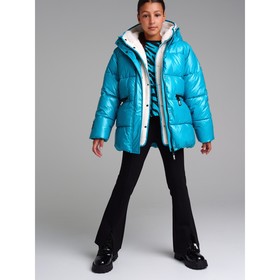 Куртка зимняя для девочки PlayToday, рост 134 см