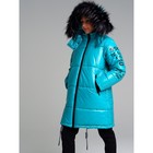 Пальто зимнее для девочки PlayToday, рост 152 см - фото 109994092