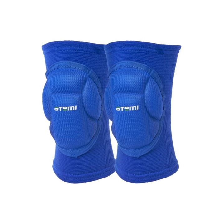 Наколенники волейбольные Atemi AKP-01-BLU, синие, размер L - Фото 1