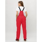 Брюки горнолыжные женские, размер 54, цвет красный - Фото 11