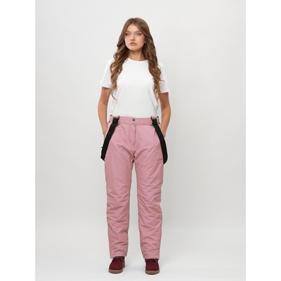 Брюки горнолыжные женские, размер 54, цвет розовый