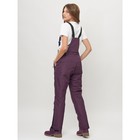 Брюки горнолыжные женские, размер 58, цвет тёмно-фиолетовый - Фото 6